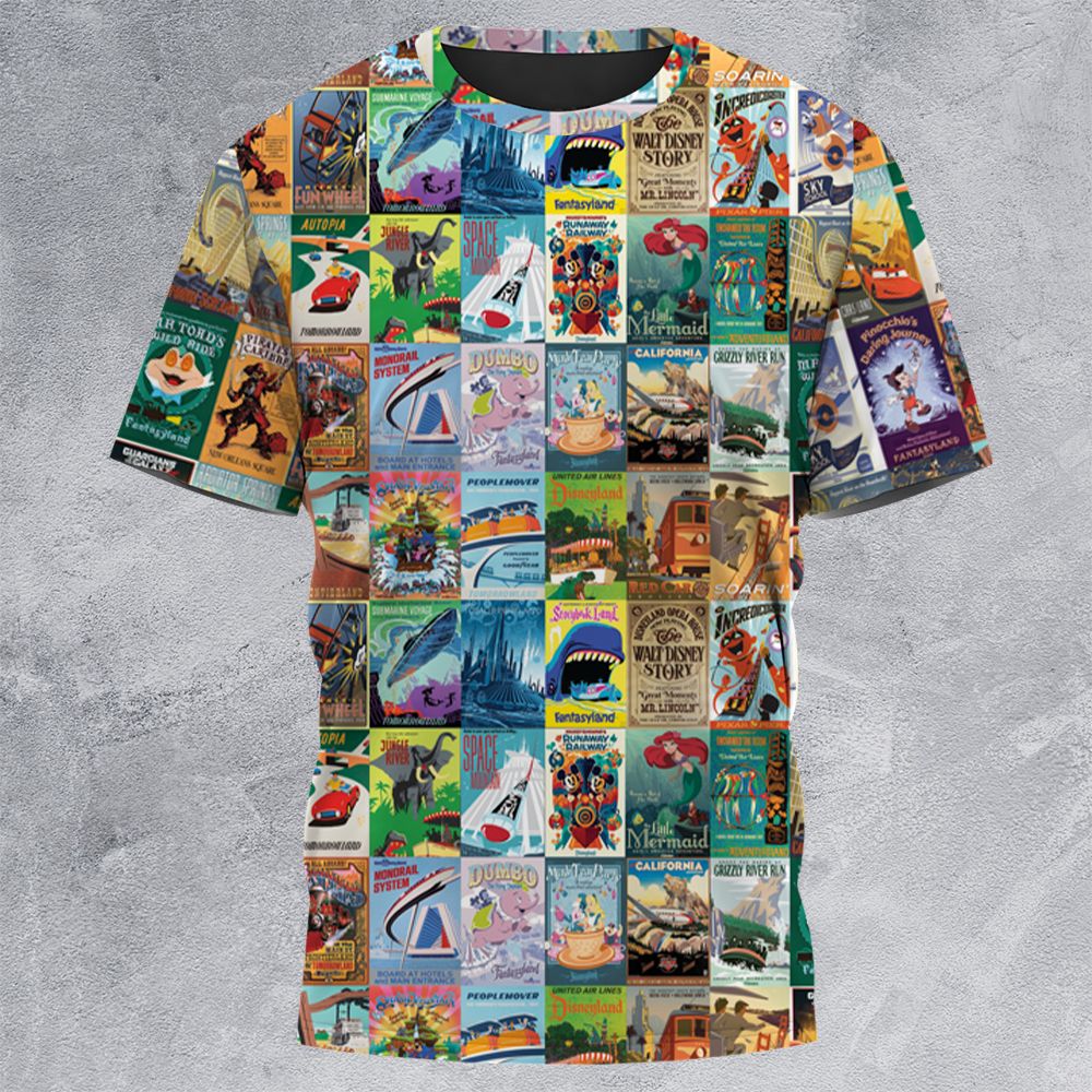 All-Over Print Unisex T-Shirt - ENT3JPEV -  - 3