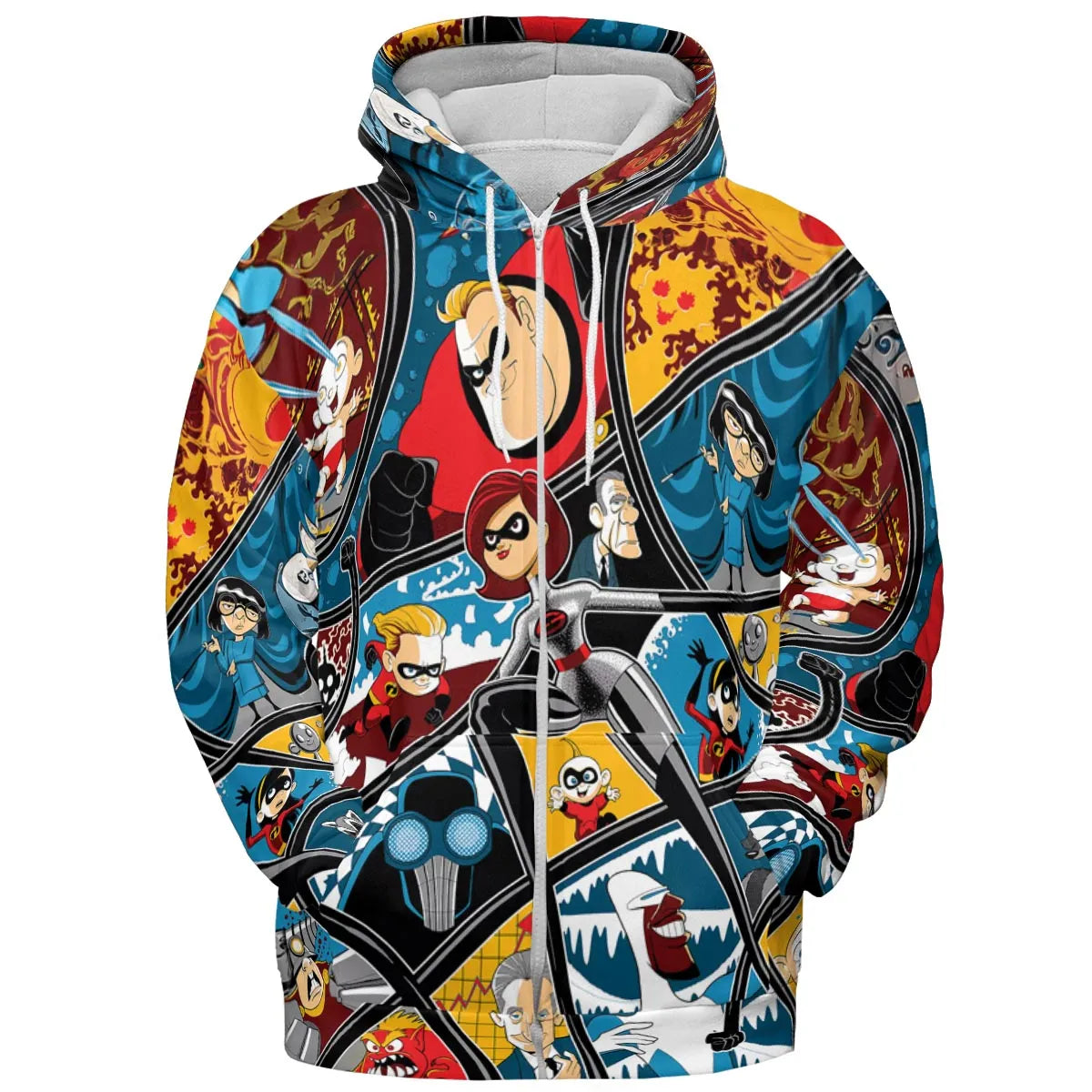 All-over Print Hoodie - F5ZQGXVB