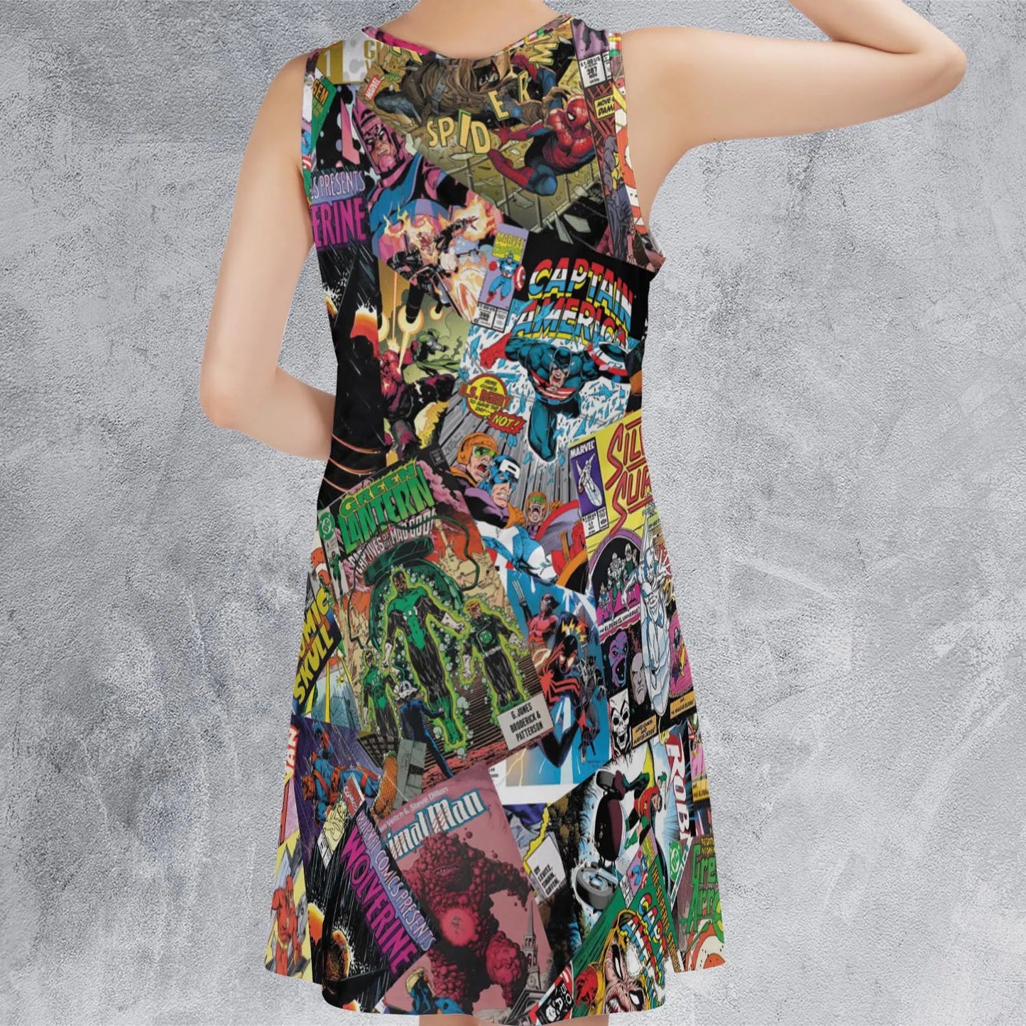 Sleeveless Dress - XYR8H9RY