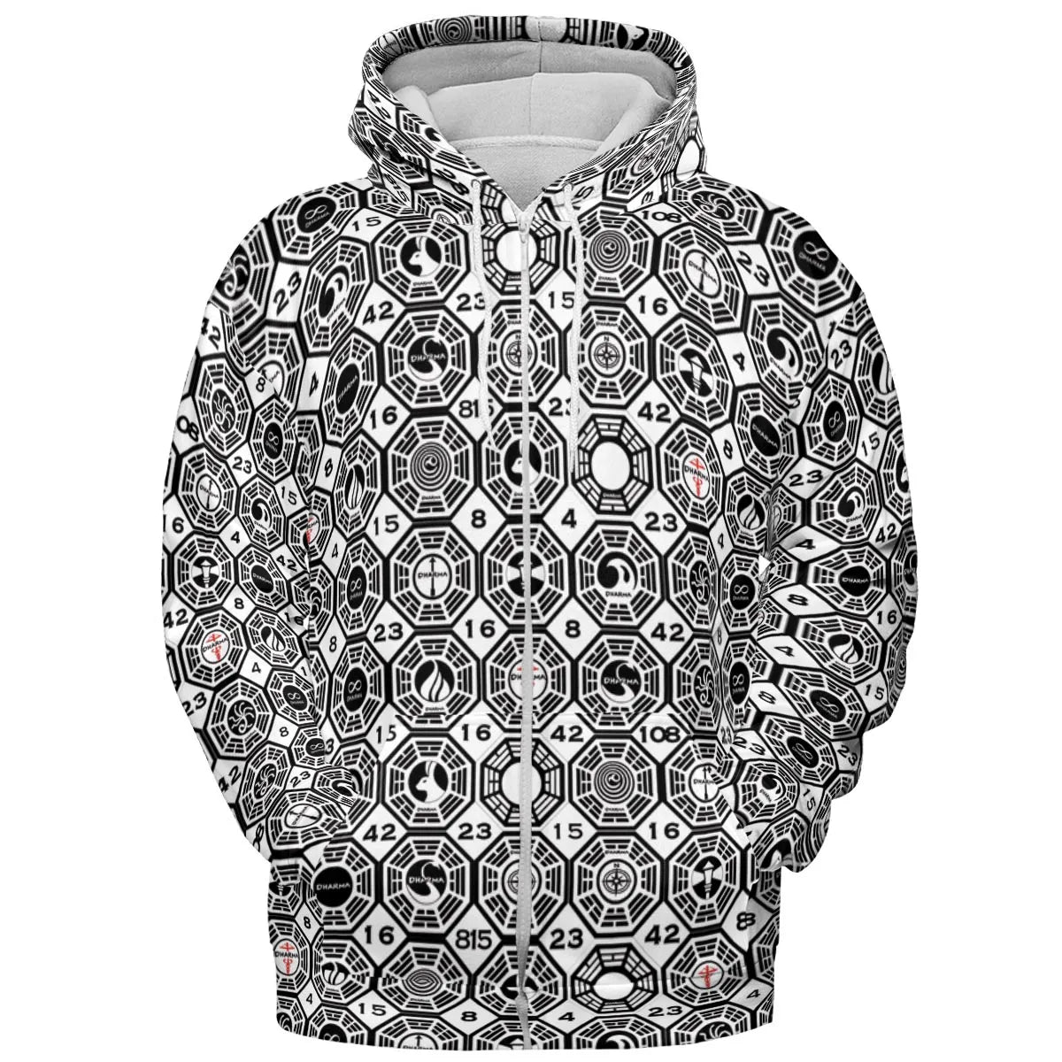 All-over Print Hoodie - V1ZH5Q2Y