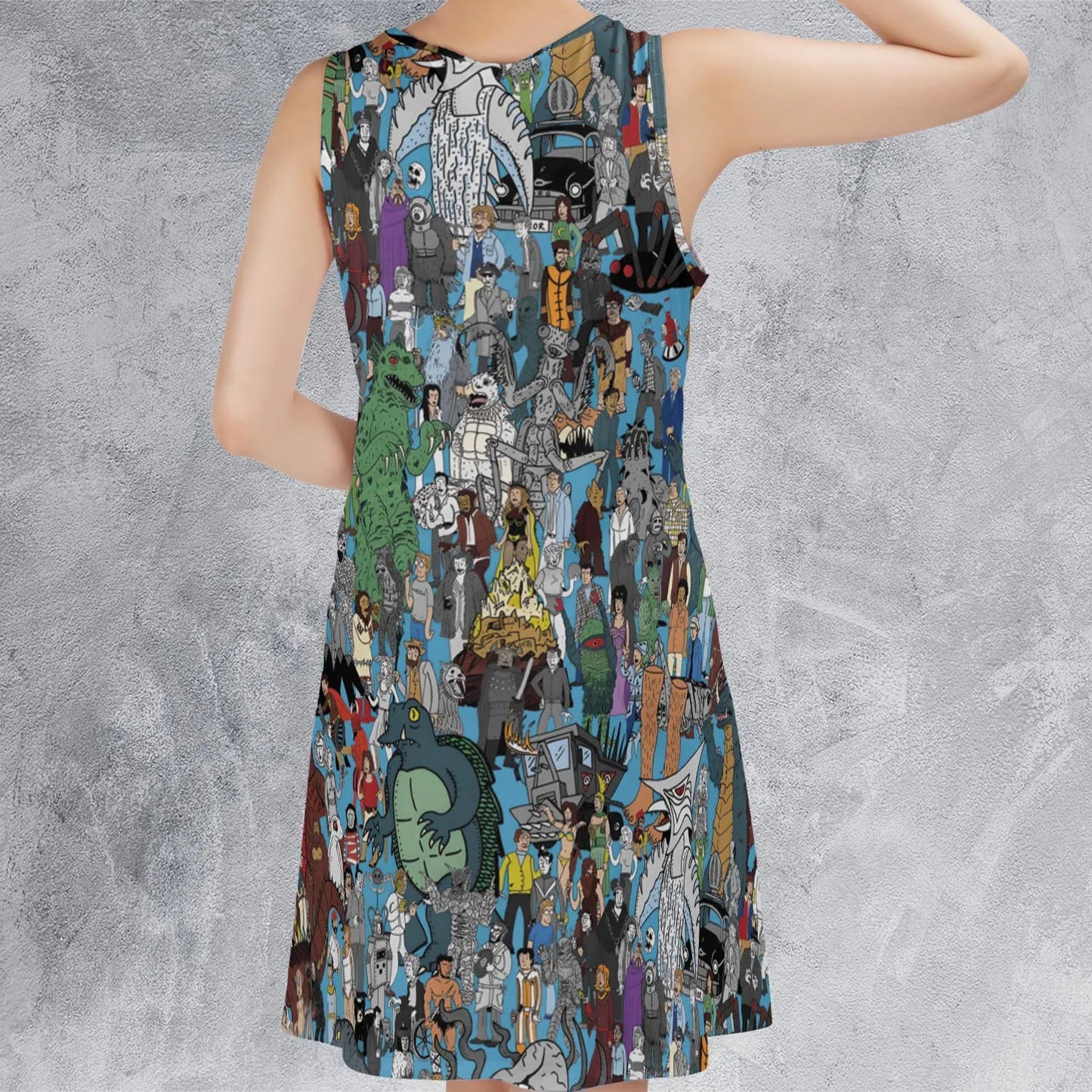 Sleeveless Dress - PHWY6F9Z