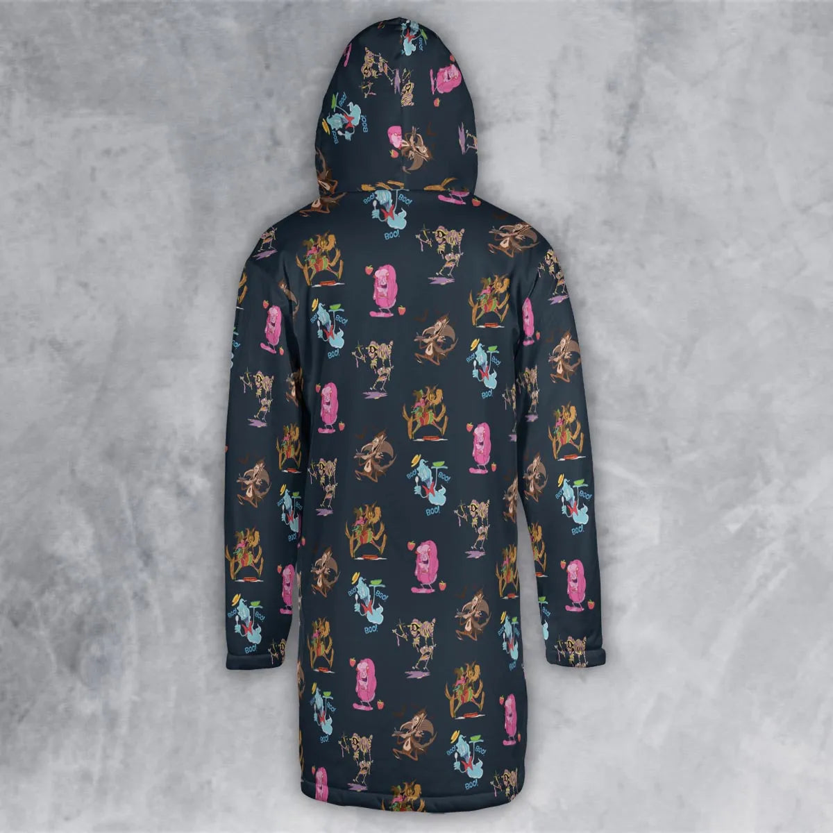 Hooded Cloak Coat - K1UXSBZ2