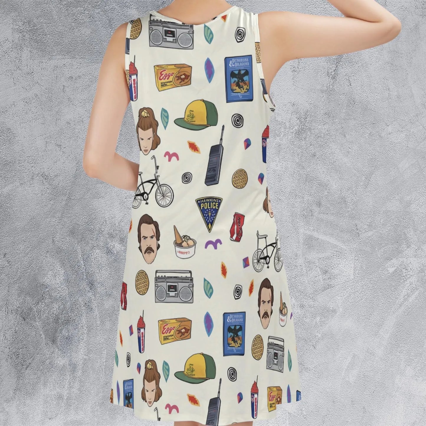 Sleeveless Dress - Q2UHNJ4Y