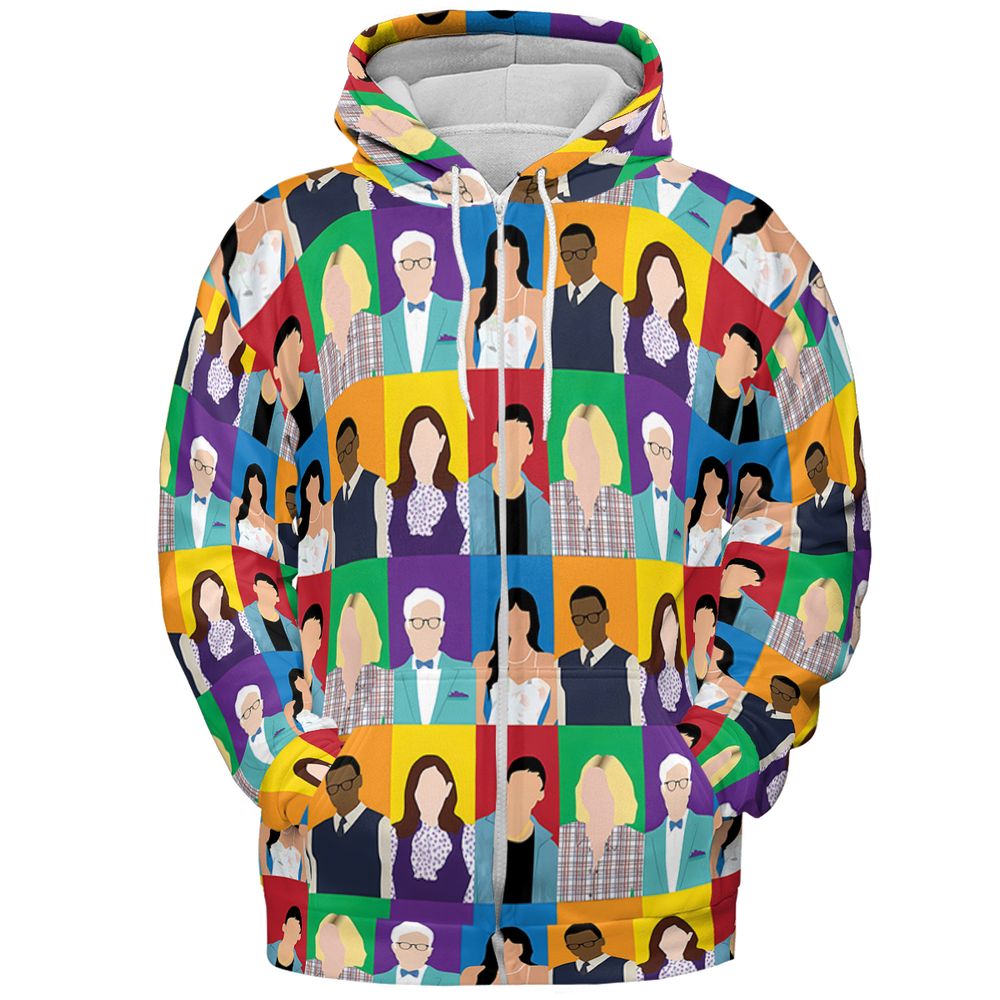 All-over Print Hoodie - 3F71SPQU -  - 3