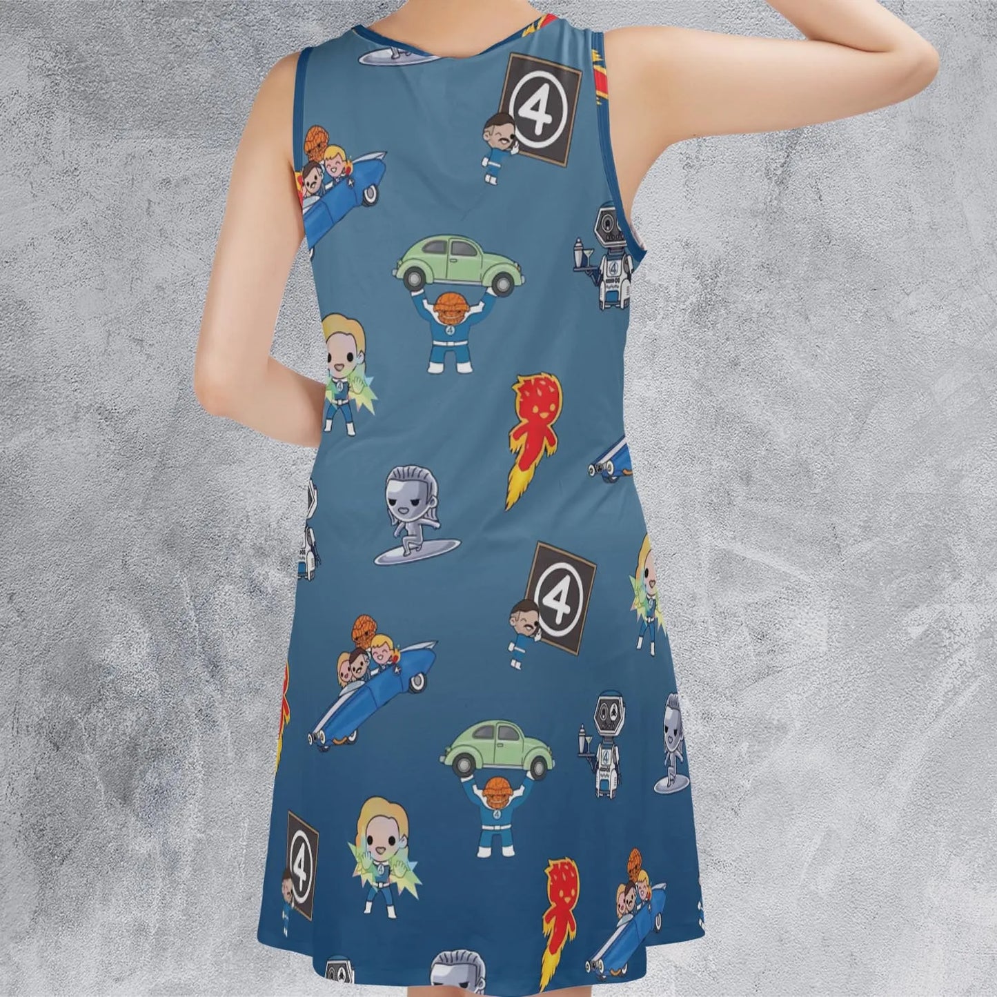 Sleeveless Dress - BUXE4DCV