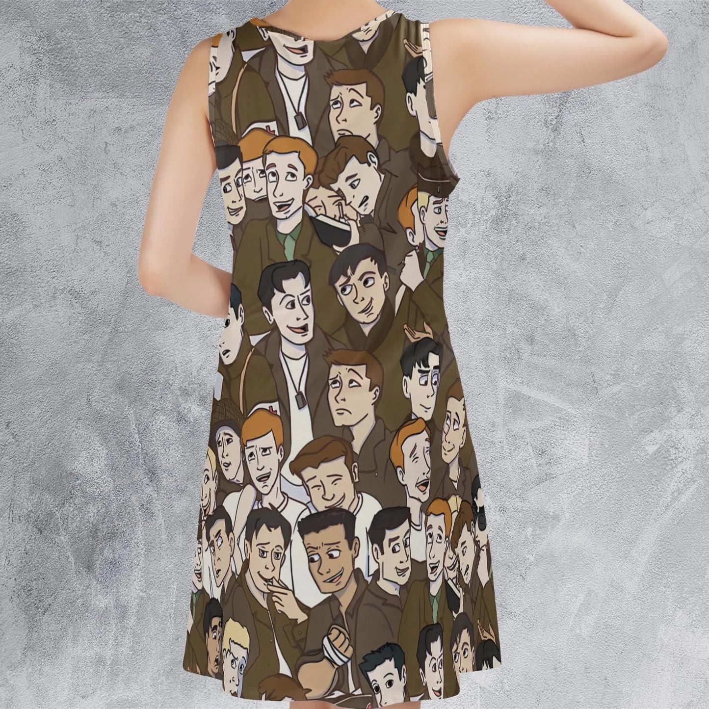 Sleeveless Dress - QKNE7QGA