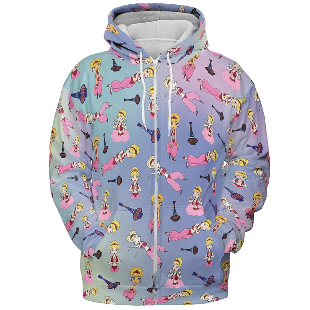 All-over Print Hoodie - L9HADF26 -  - 3