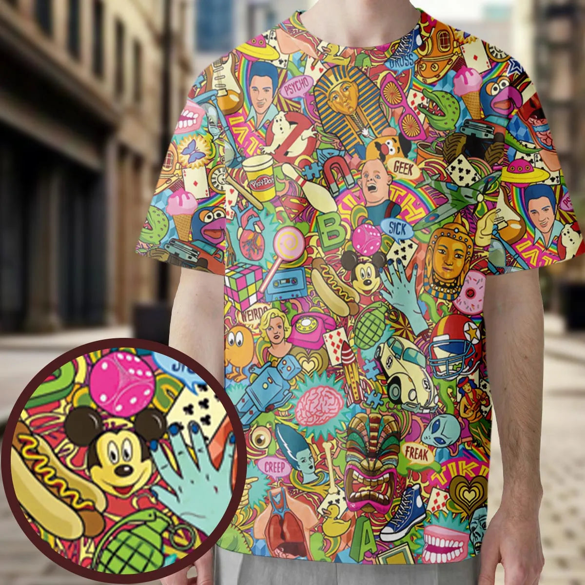 All-Over Print Unisex T-Shirt - QFDLLXUG