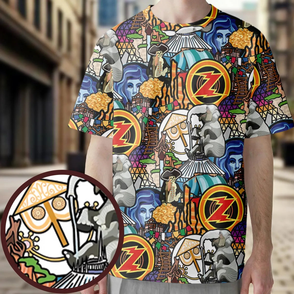 All-Over Print Unisex T-Shirt - WZ6QCQLF