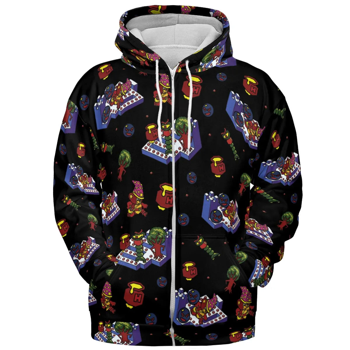 All-over Print Hoodie - YXVQAKPP