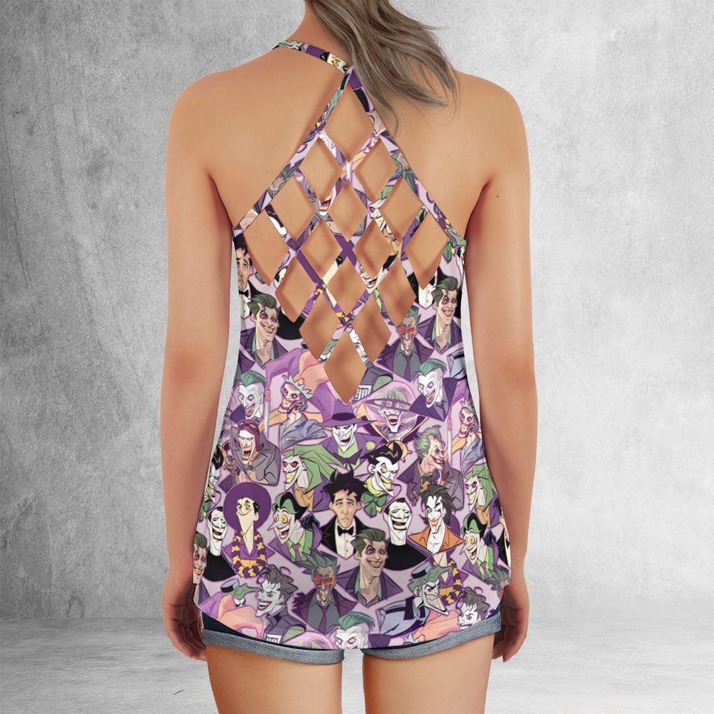 Criss Cross Tank Top - ZCVDF6J1 -  - 3