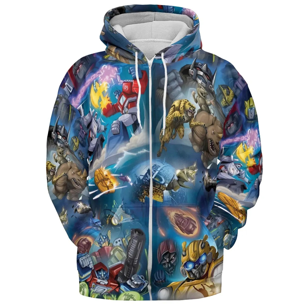 All-over Print Hoodie - D3GY7KGG