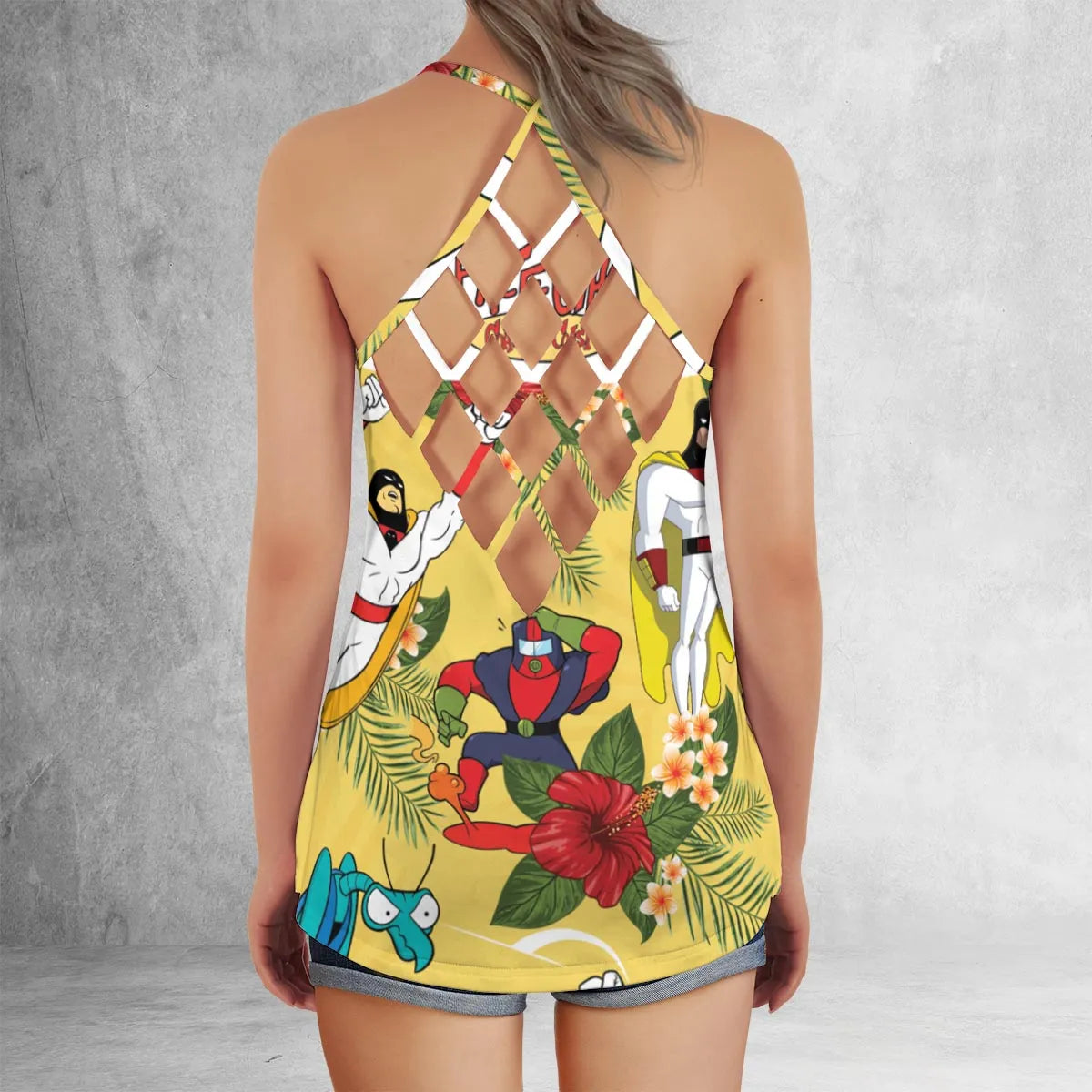 Criss Cross Tank Top - KFBNDN48