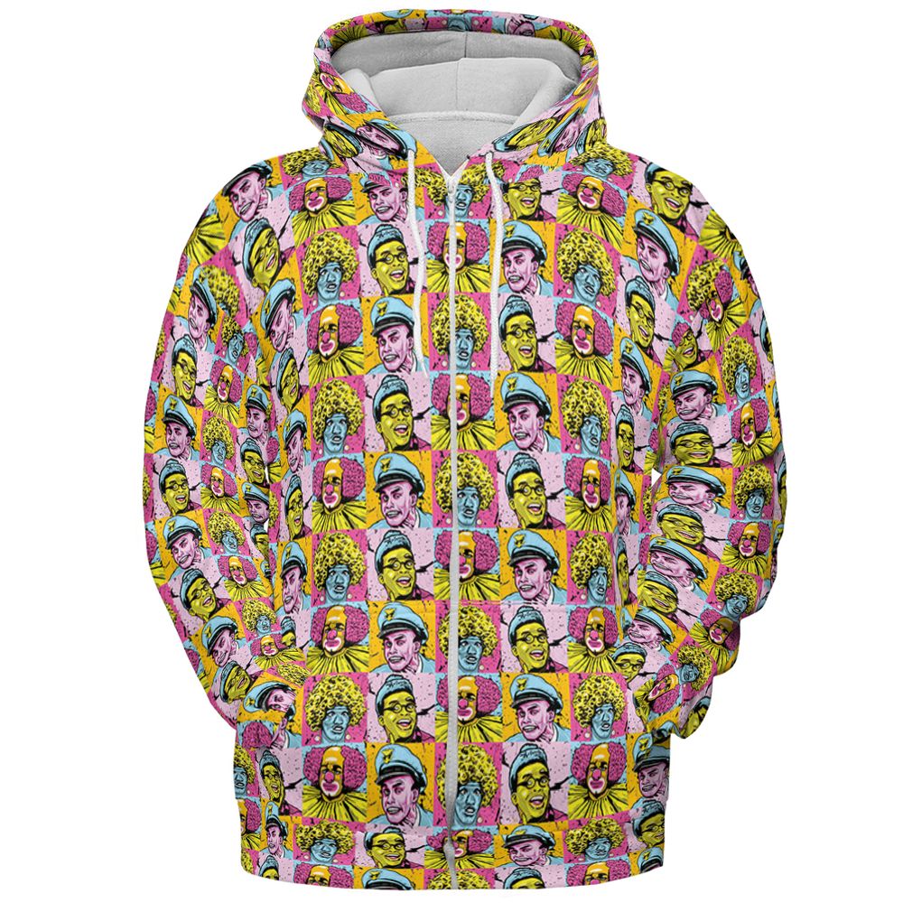 All-over Print Hoodie - LNKHUM6J -  - 3