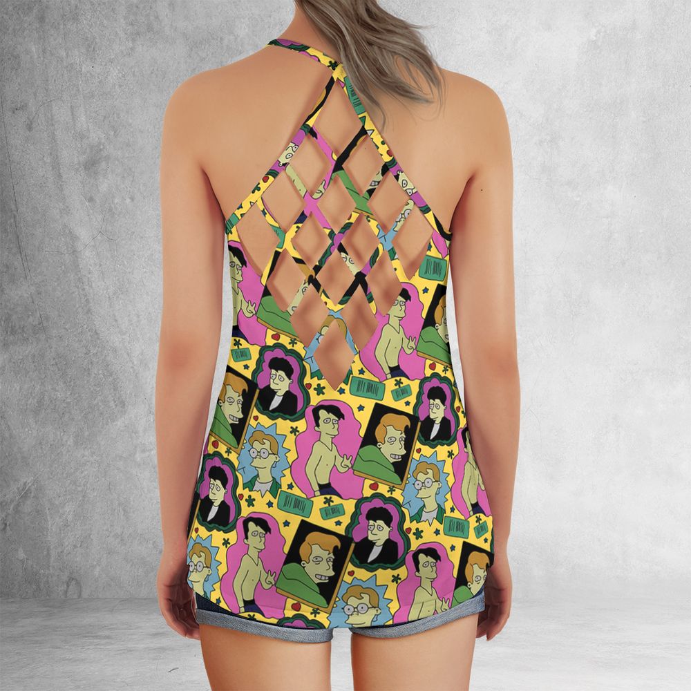 Criss Cross Tank Top - 332HR4JW -  - 3