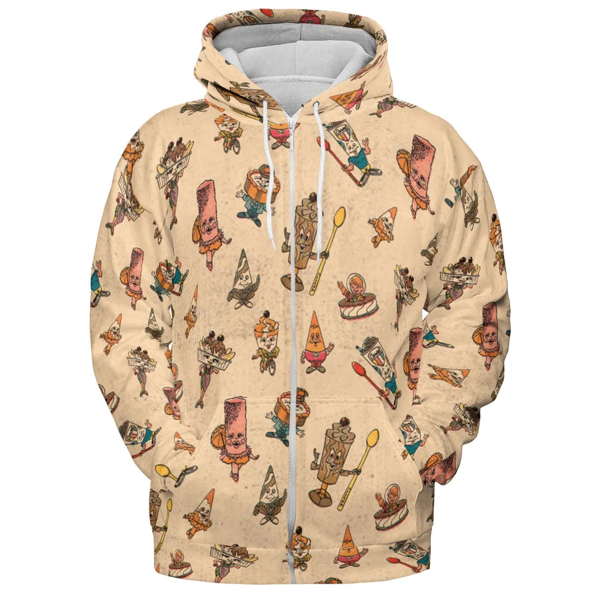 All-over Print Hoodie - EZSMVJZD