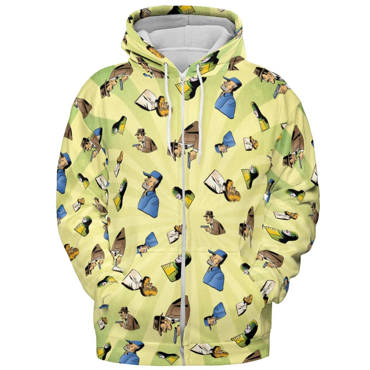 All-over Print Hoodie - YGNBZUDX