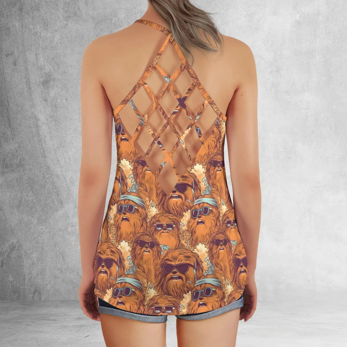 Criss Cross Tank Top - ZYN24XMK