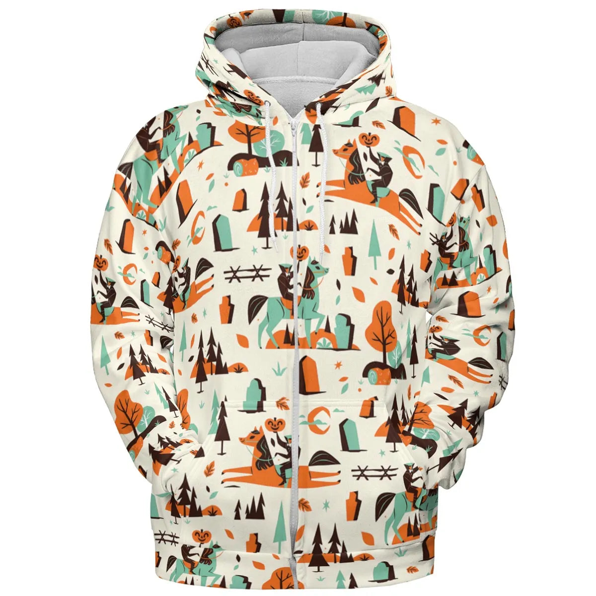 All-over Print Hoodie - DADZGDSY
