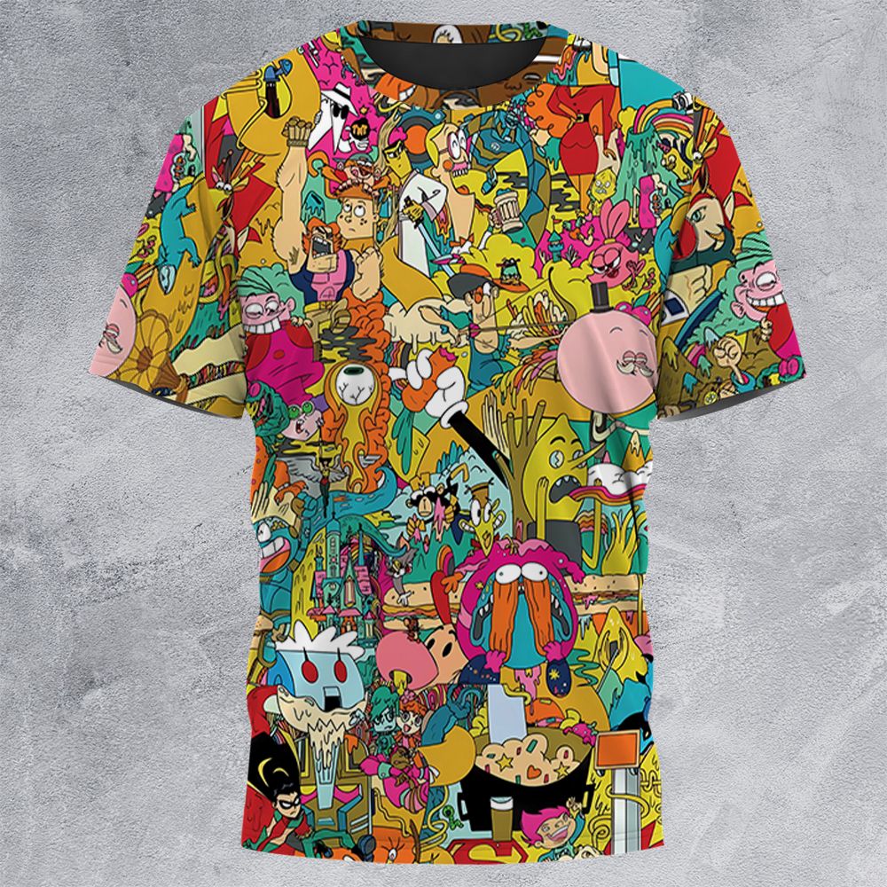 All-Over Print Unisex T-Shirt - MLLQFFYX -  - 3
