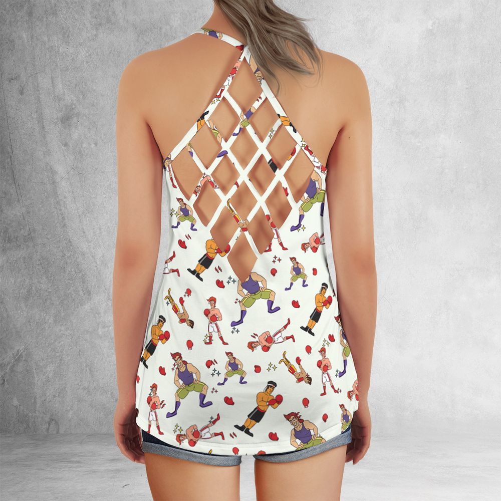 Criss Cross Tank Top - JTMYA5L1 -  - 3