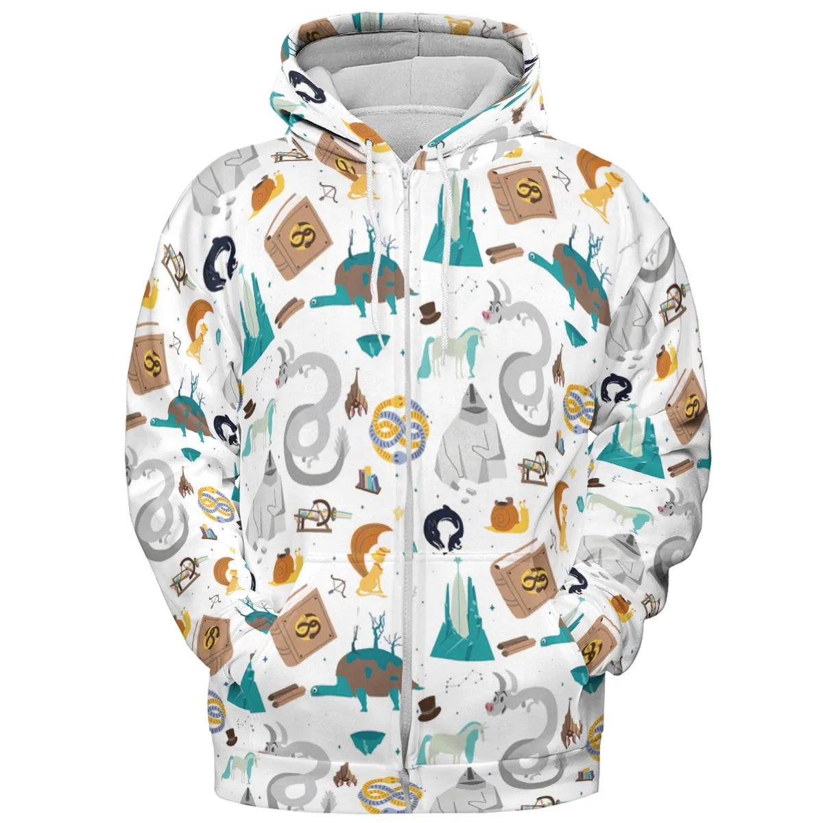 All-over Print Hoodie - 998M96JX