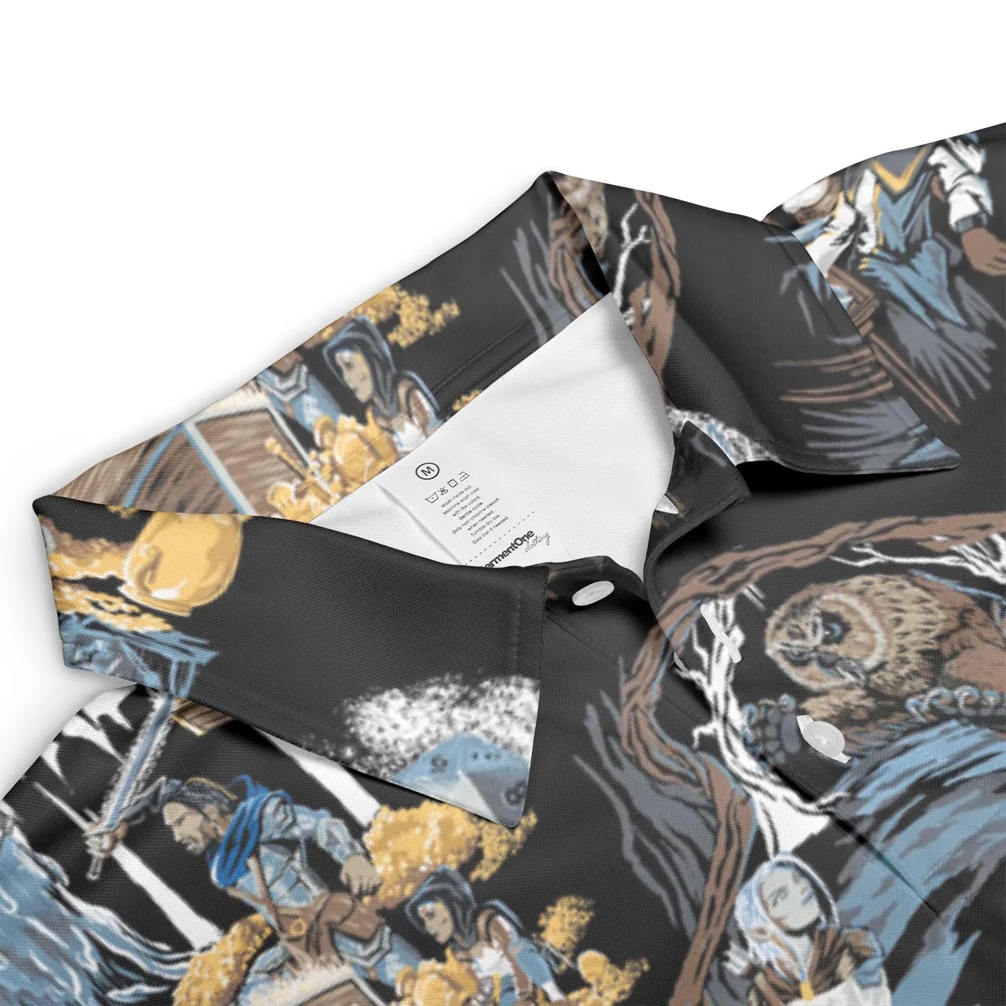 AOP Men/Women Polo Shirt - LUW4GPWG