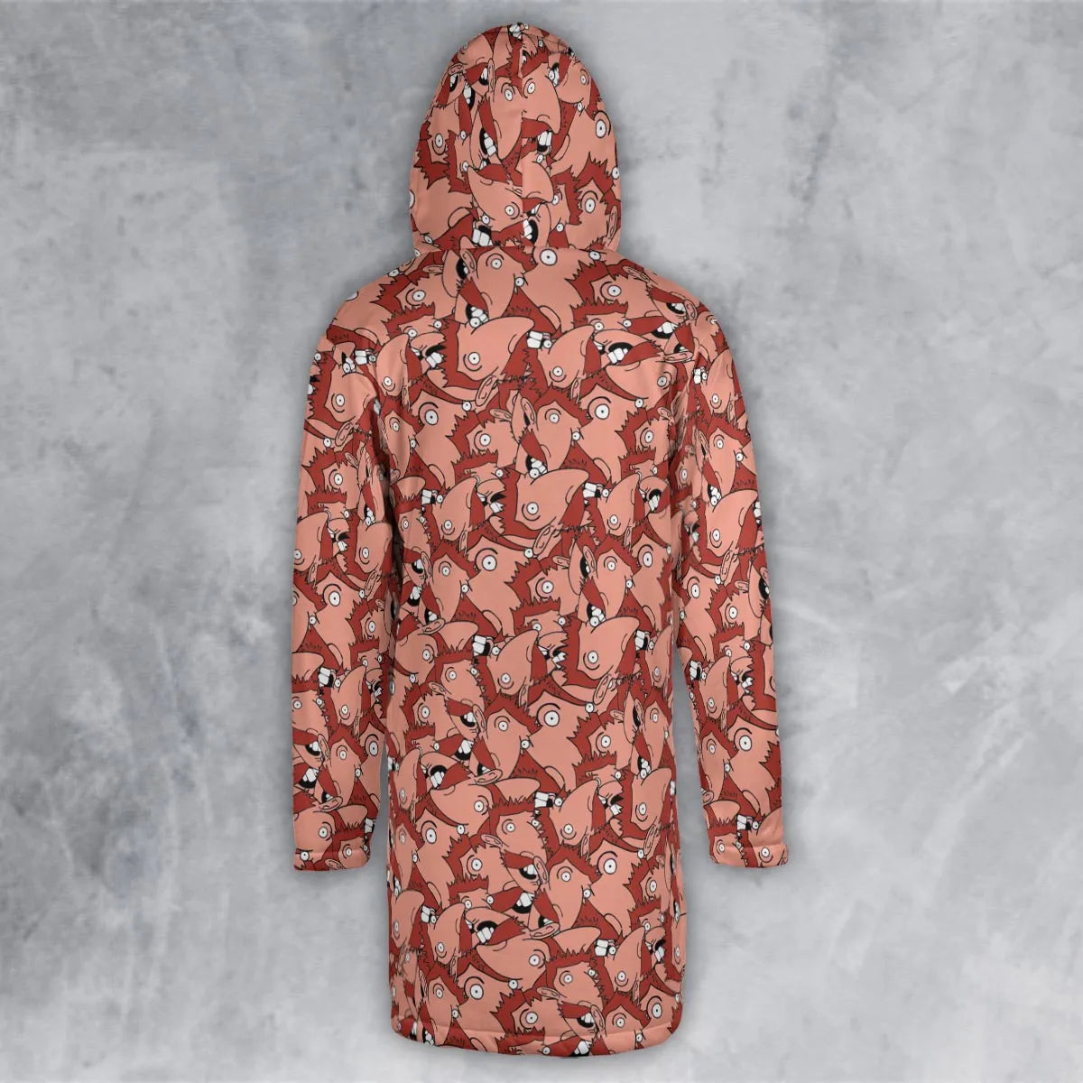 Hooded Cloak Coat - E4YRQ1PH