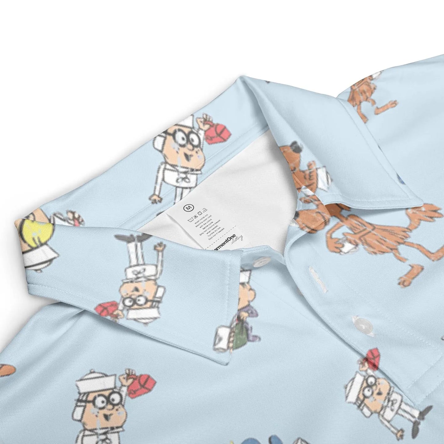 AOP Men/Women Polo Shirt - YQU2MSLH