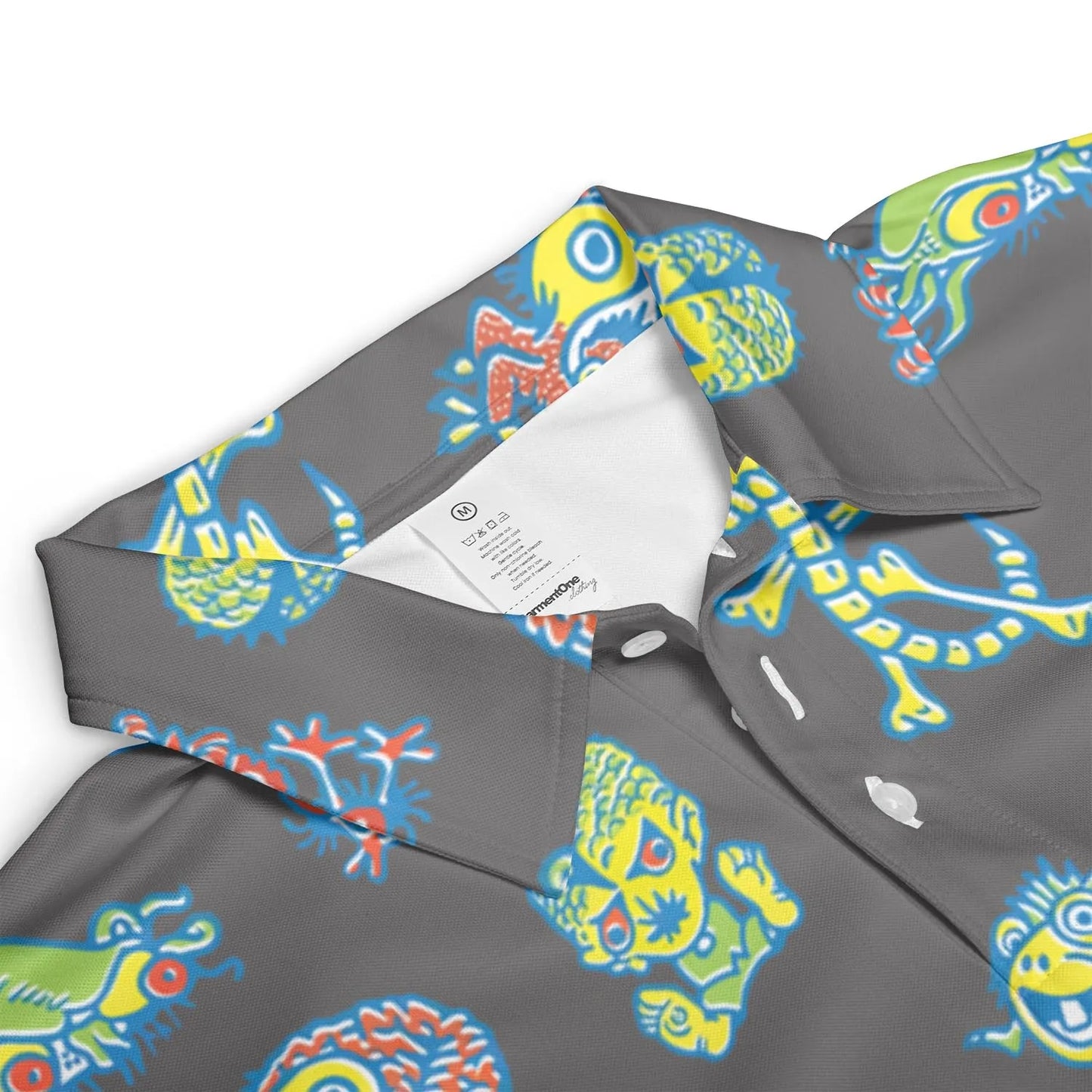 AOP Men/Women Polo Shirt - DW3R7AAF