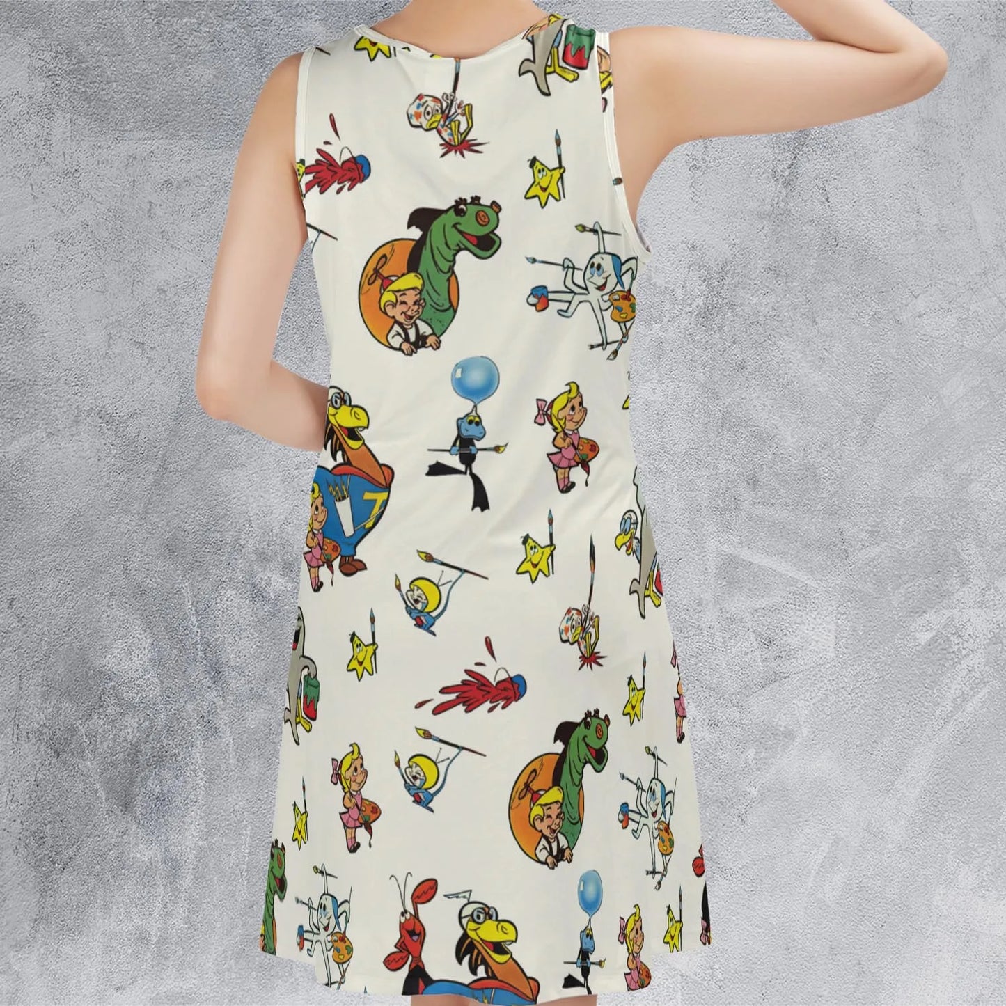 Sleeveless Dress - XTQ71TAN