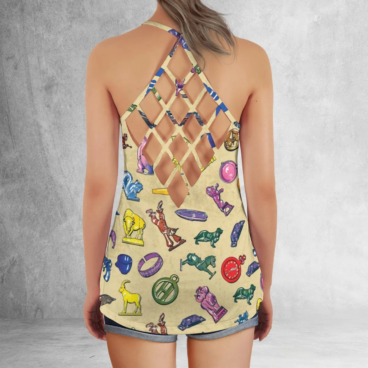 Criss Cross Tank Top - DF1LL7C6