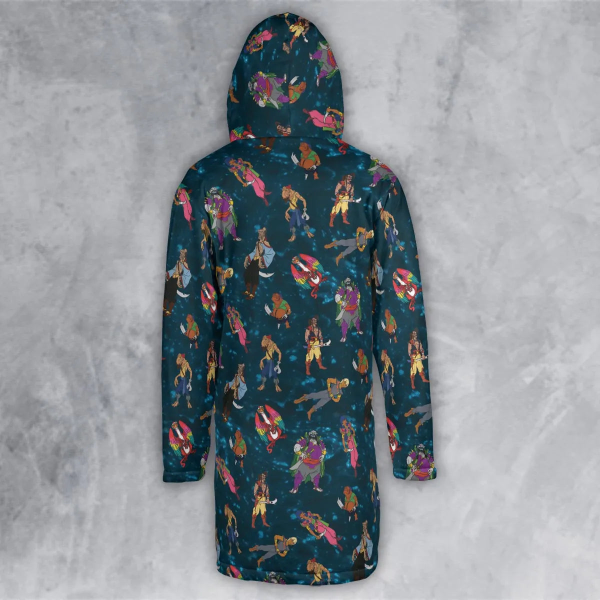 Hooded Cloak Coat - 3KSB1UA8