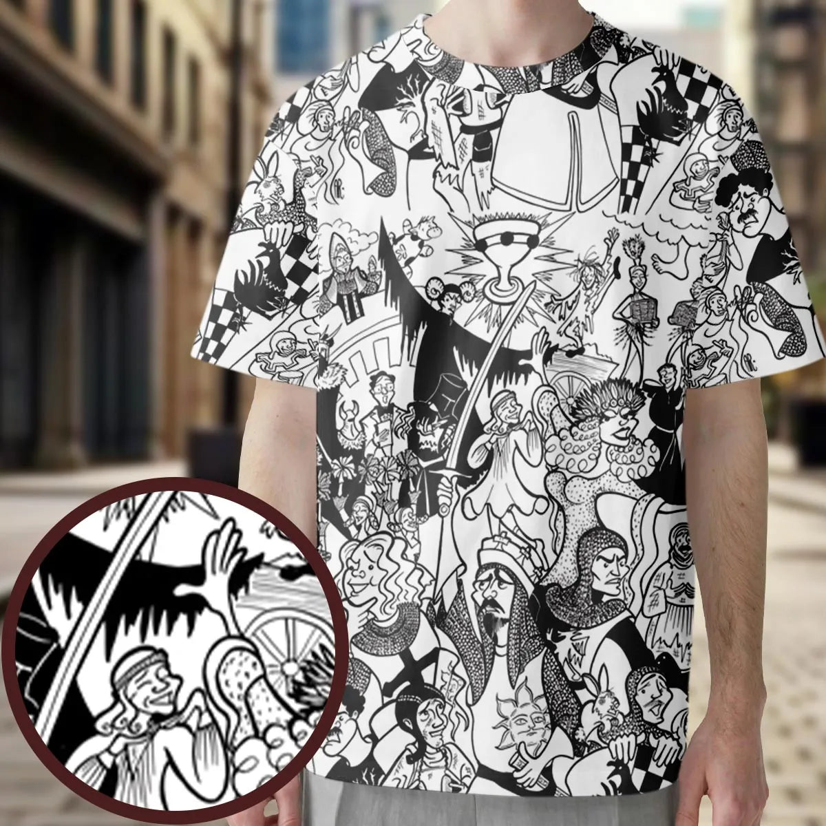 All-Over Print Unisex T-Shirt - 8VMEM5VA