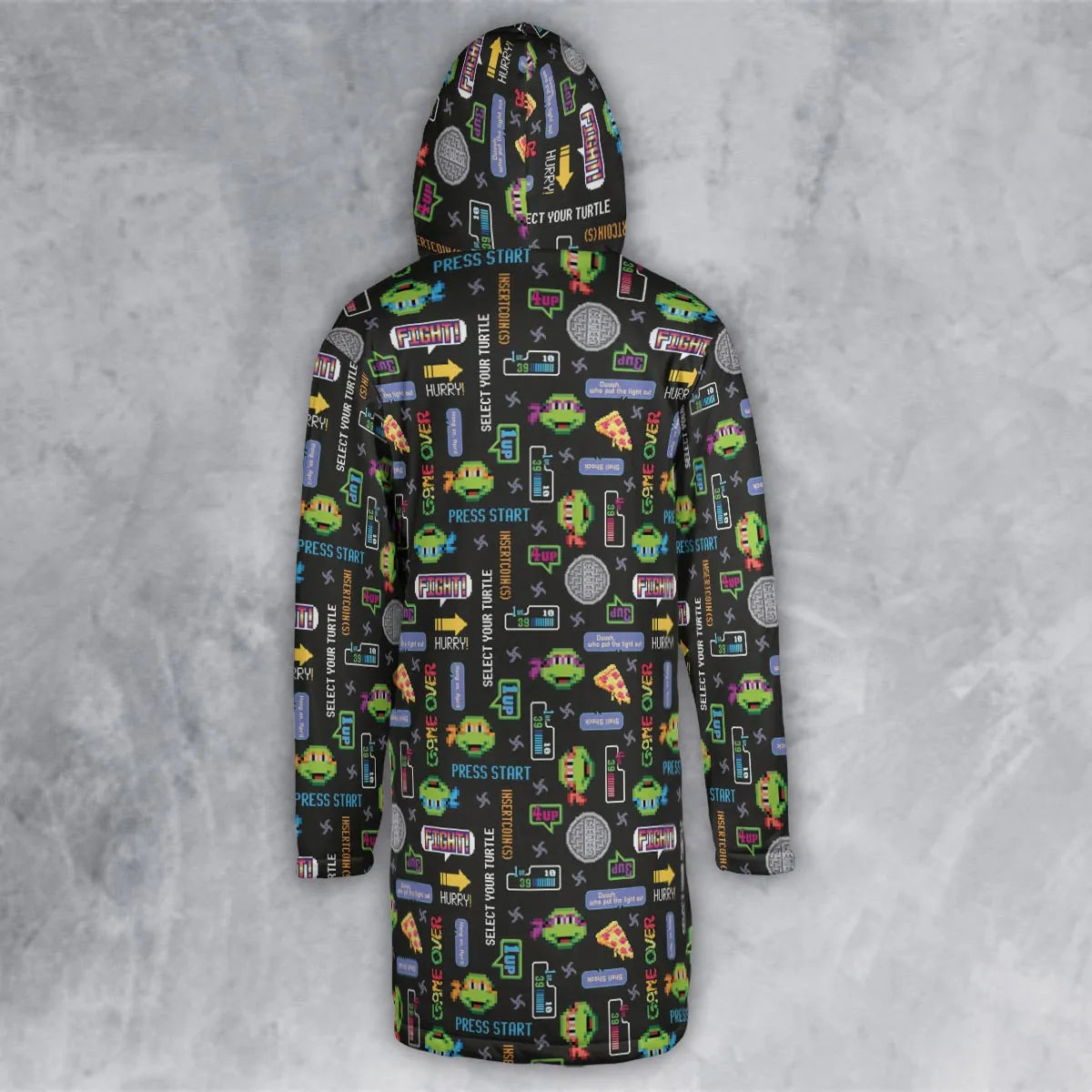 Hooded Cloak Coat - D39KRFUP