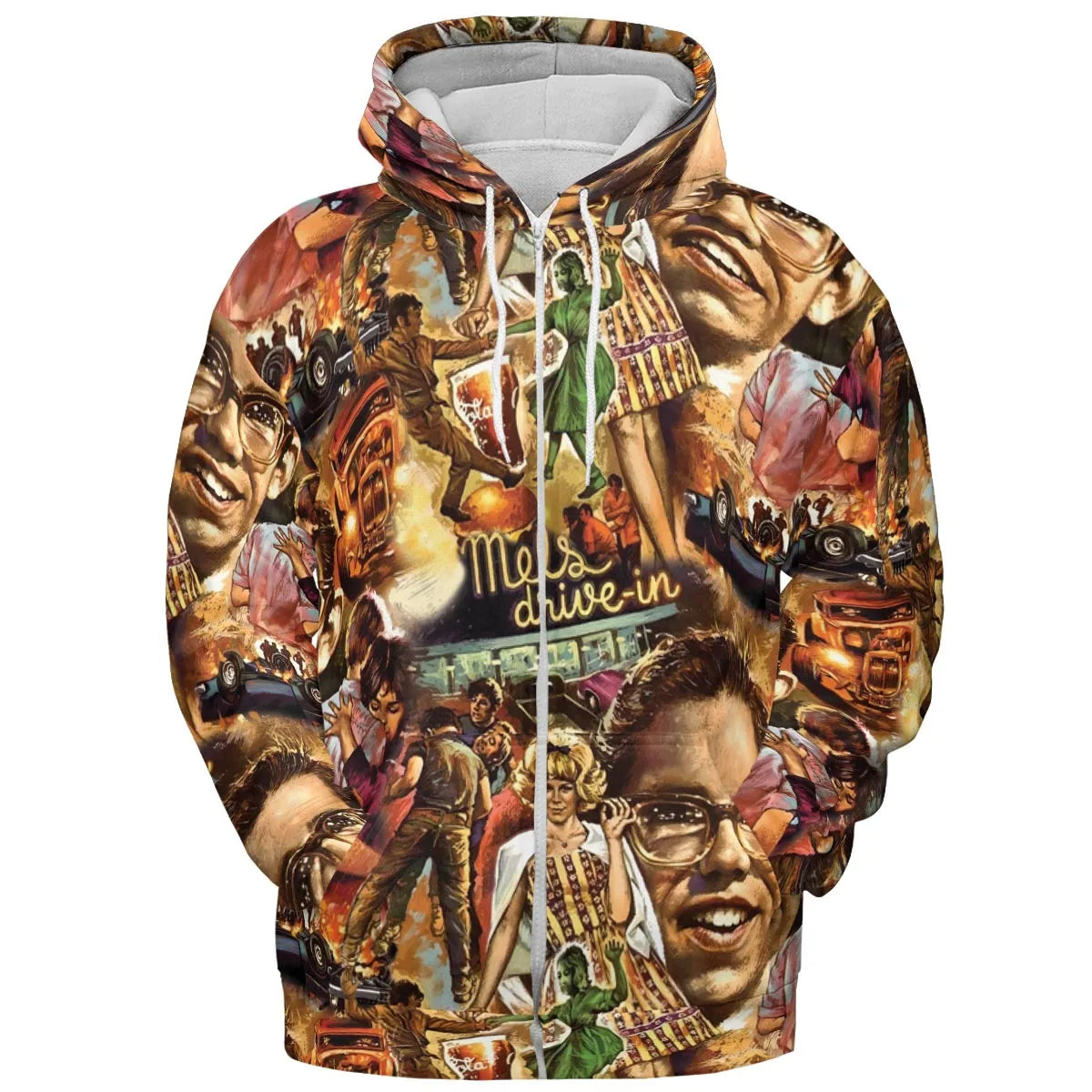 All-over Print Hoodie - Y85RQWBR