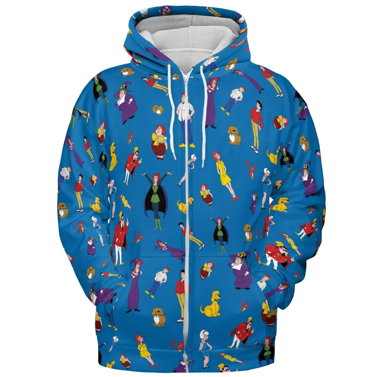 All-over Print Hoodie - FDEFKJRM