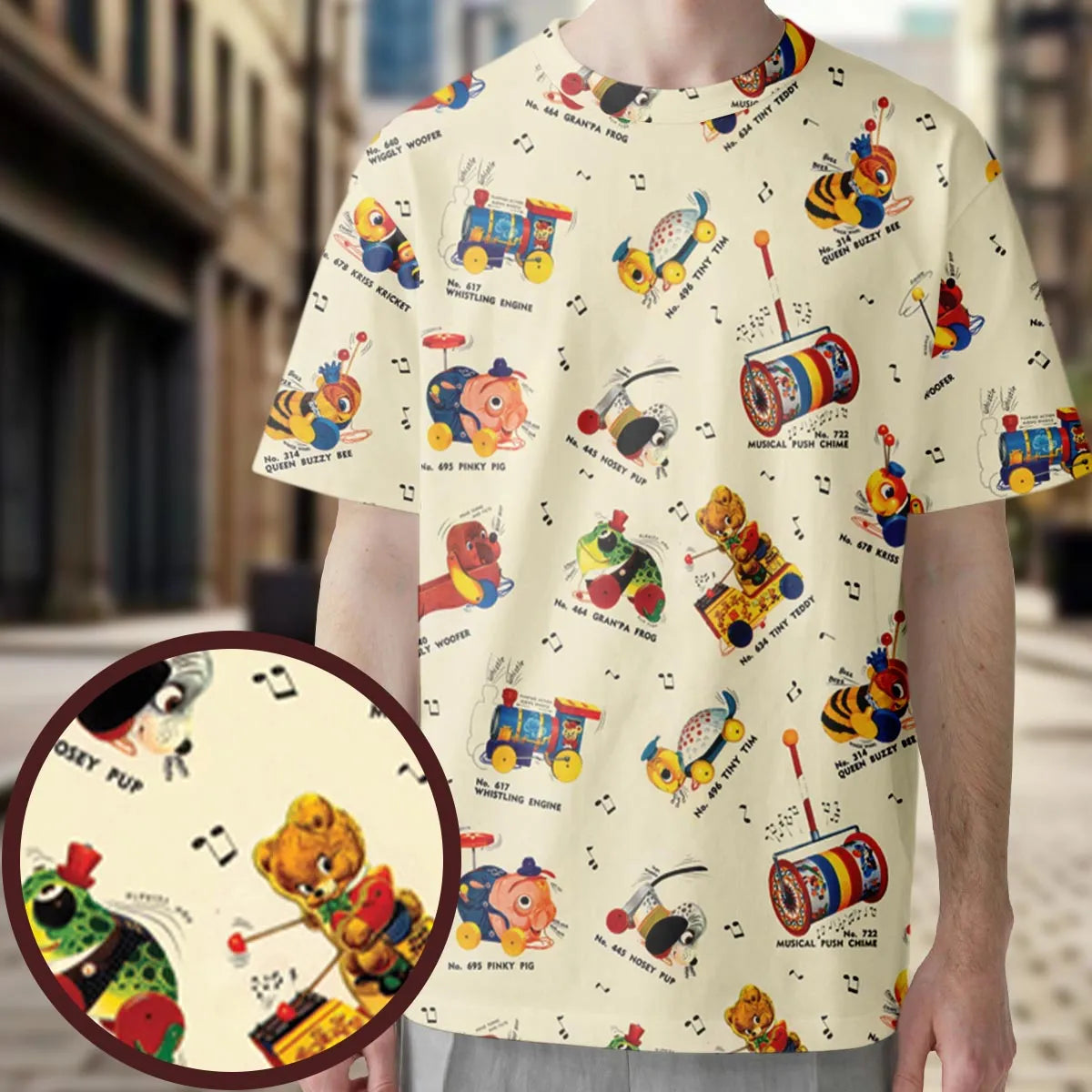 All-Over Print Unisex T-Shirt - 63Q8EGHL