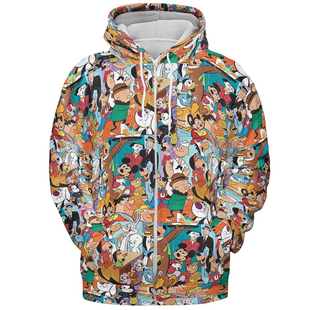 All-over Print Hoodie - BNSFPL4N -  - 3