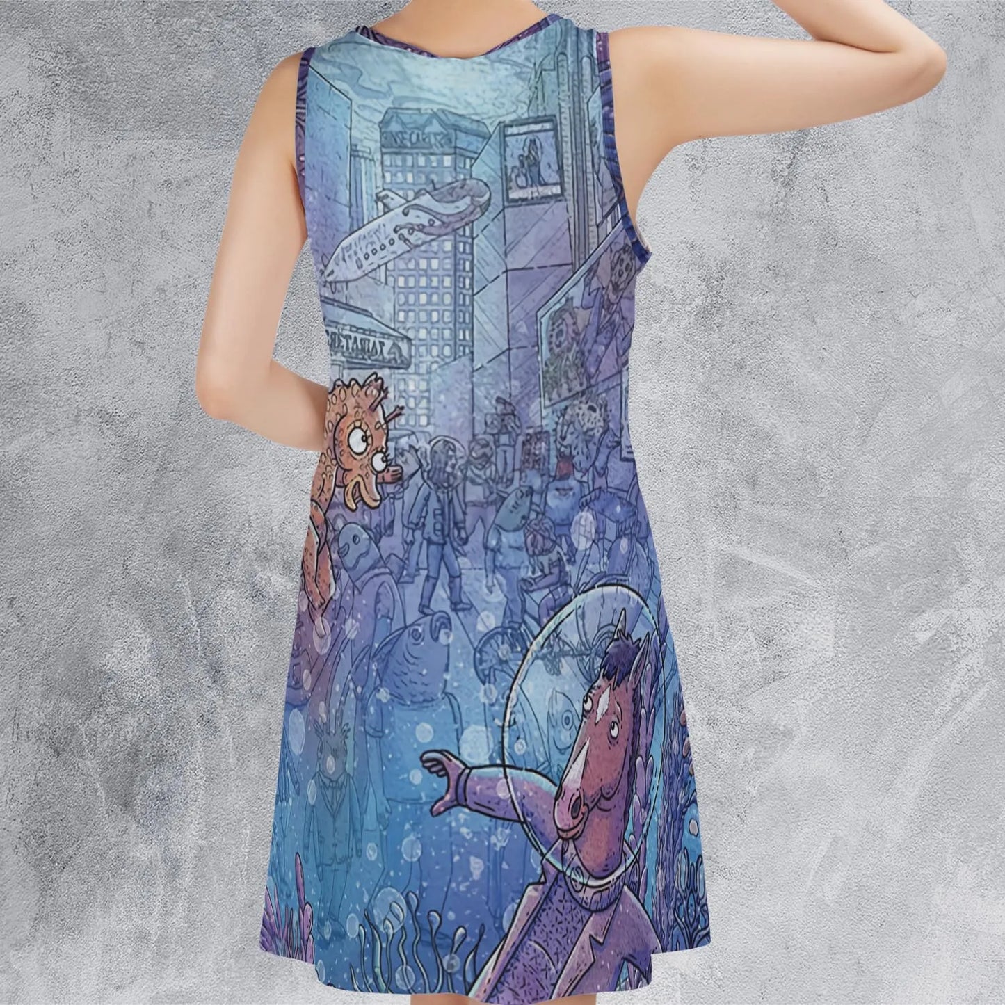 Sleeveless Dress - YERWWFZA