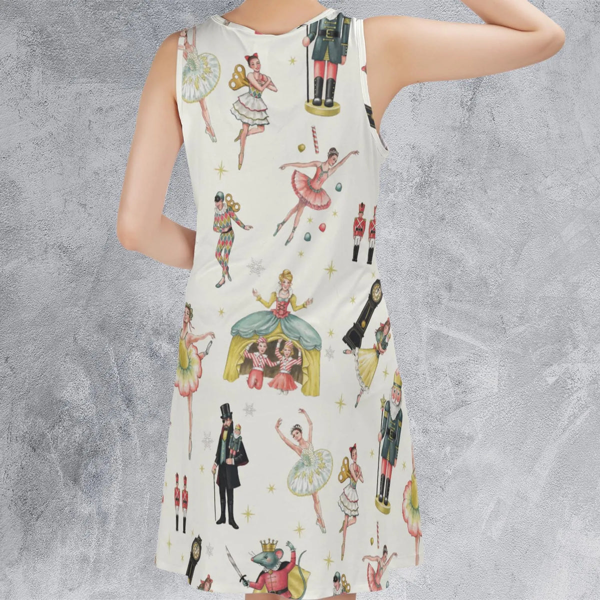 Sleeveless Dress - HEQJK6BN