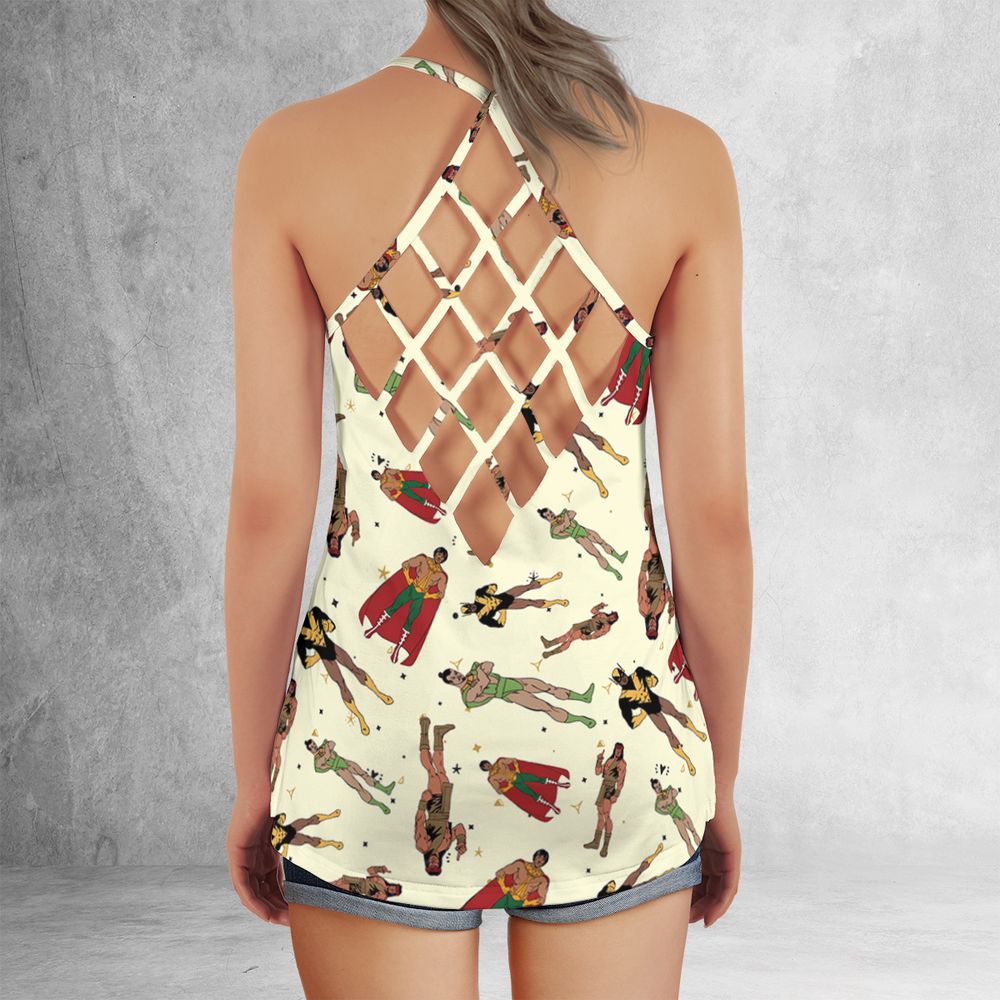 Criss Cross Tank Top - 65AA5HFR -  - 3