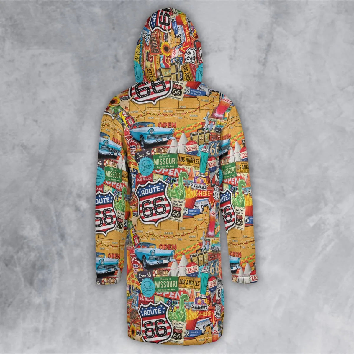 Hooded Cloak Coat - 8RDPS9AT