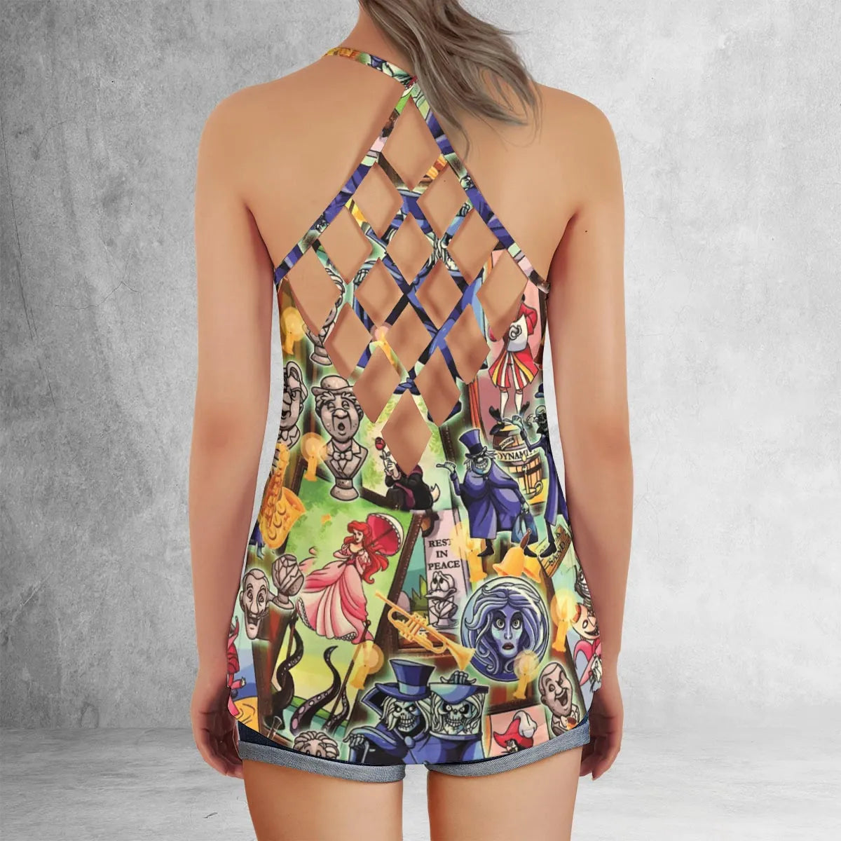 Criss Cross Tank Top - 8ZCX9TT3