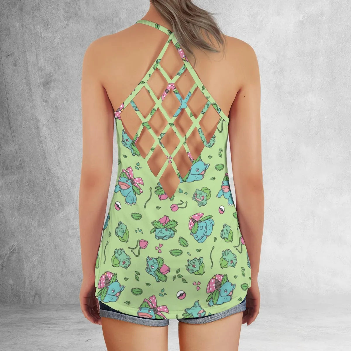 Criss Cross Tank Top - PGAYF2V2