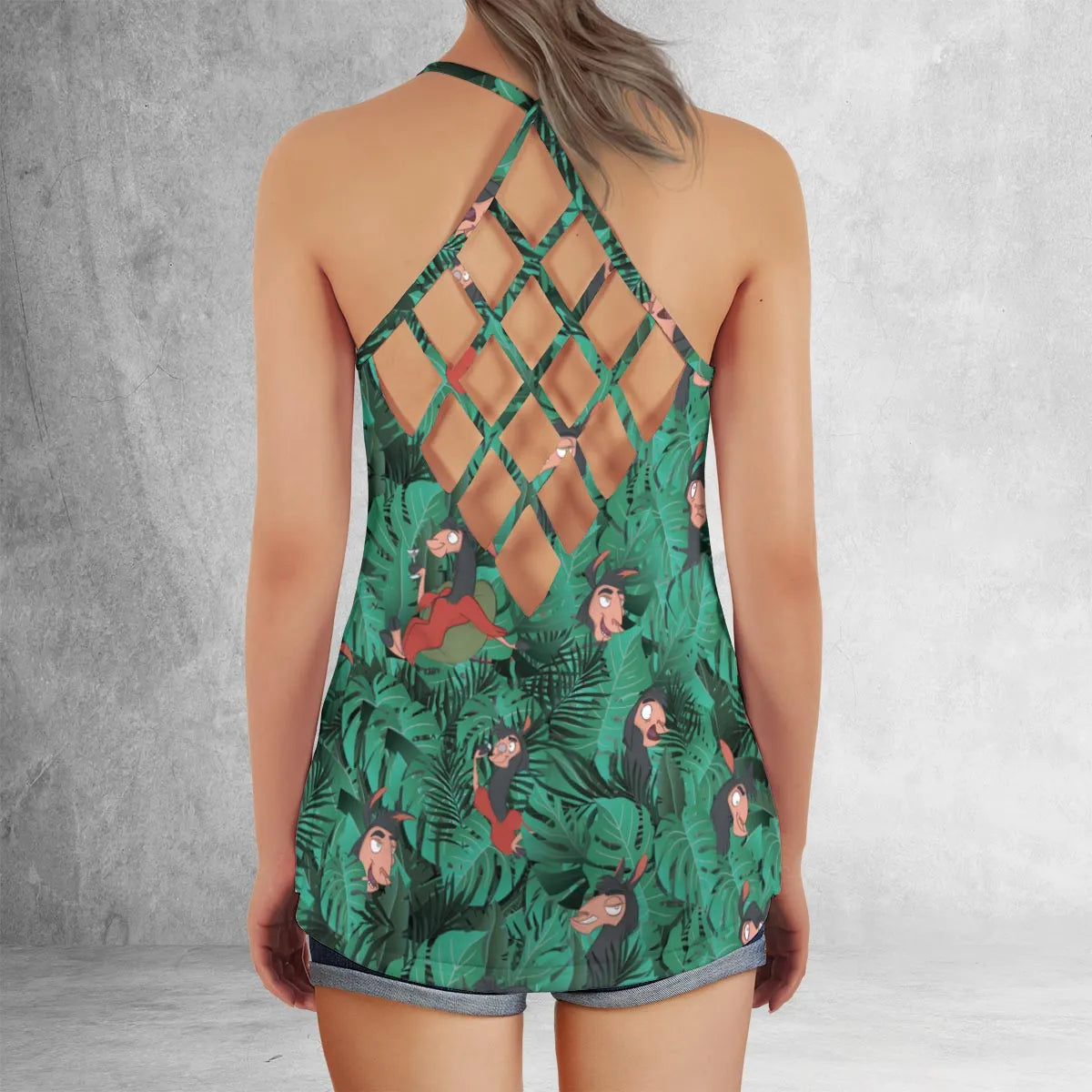 Criss Cross Tank Top - 9GGXZRBT