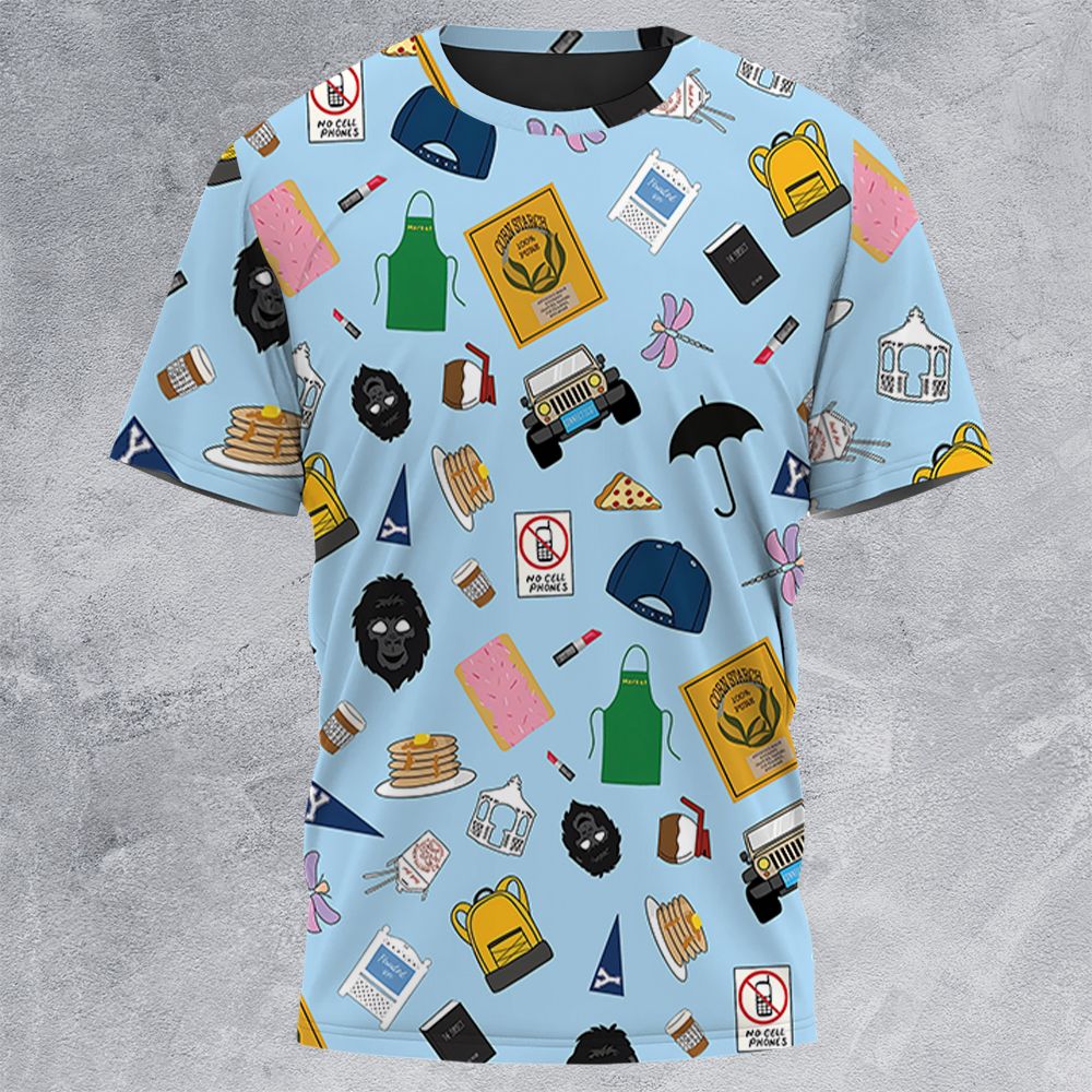 All-Over Print Unisex T-Shirt - CRPT2VH9 -  - 3
