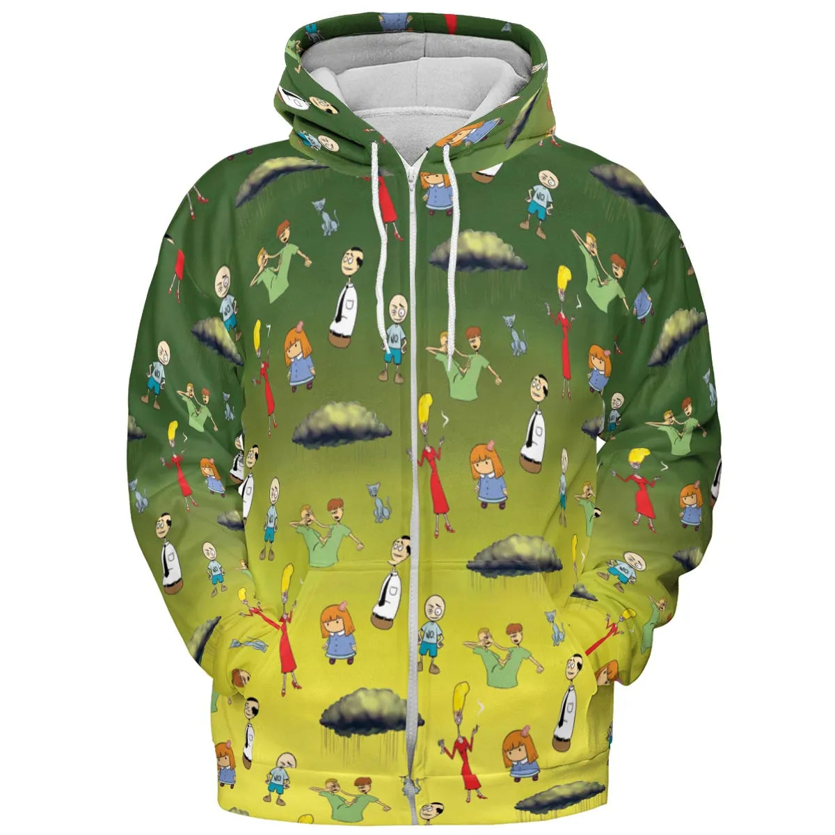 All-over Print Hoodie - HHVUQ34E