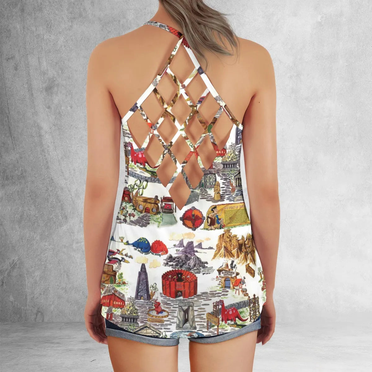 Criss Cross Tank Top - ZC31E4XP