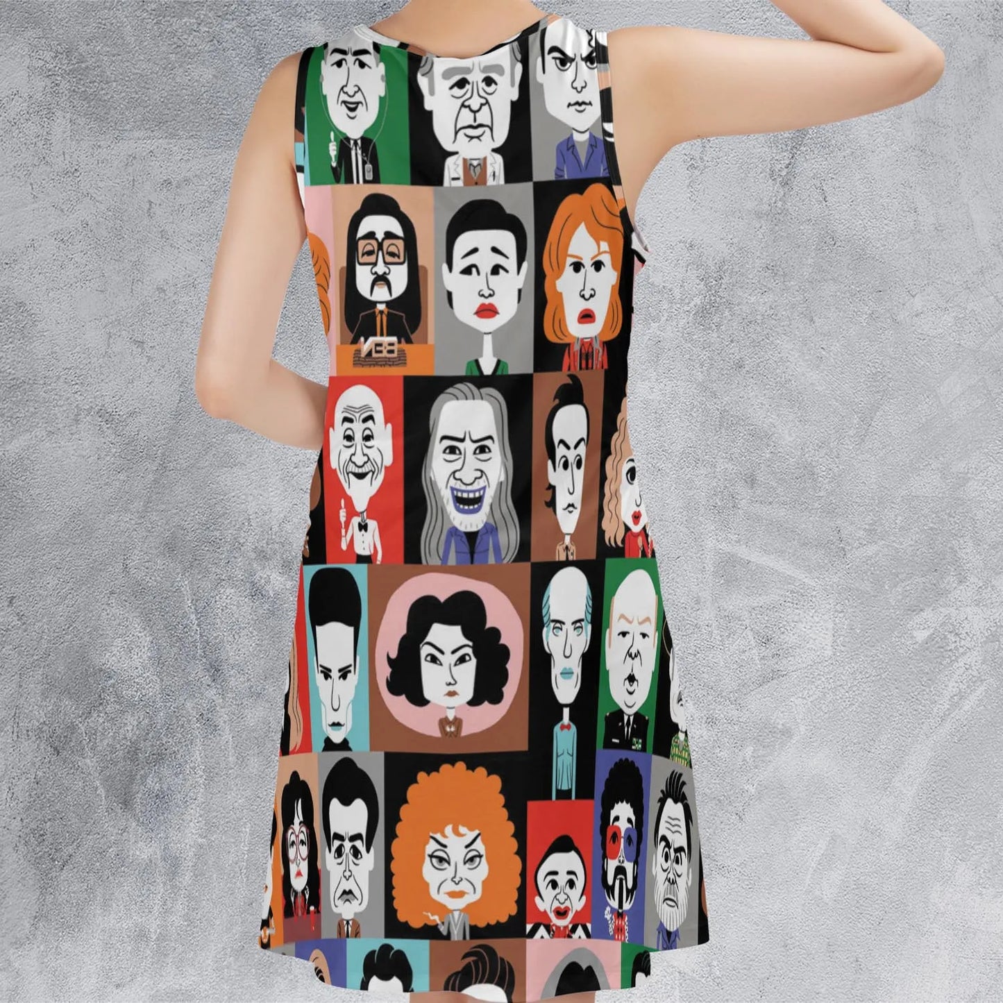 Sleeveless Dress - K4N2PE6X